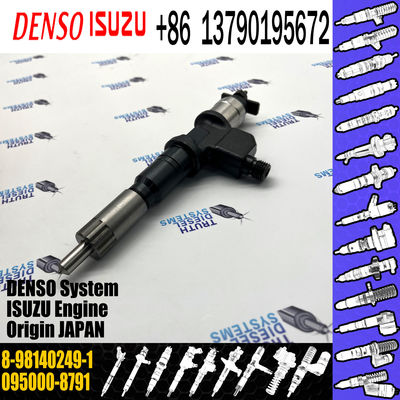 Hot sell Fuel injector common rail fuel injector 095000-8791 0950008791 8-98140249-1