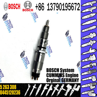Common rail fuel injector 0445120236 0445120125 0445120029 5263308 4940170 4939061 3973060 3965721for QSL9 QSC8.3