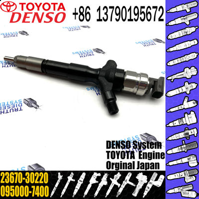 23670-39215 Toyota Hilux Injectors 095000-7400 2KD-FTV 1KD-FTV