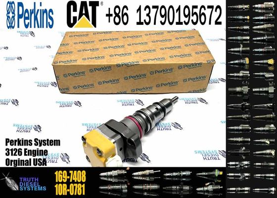 1563895 1697408 Engine Parts Fuel Injector 156-3895 169-7408 171-9704 For CAT Caterpillar 3412 1719704 engine