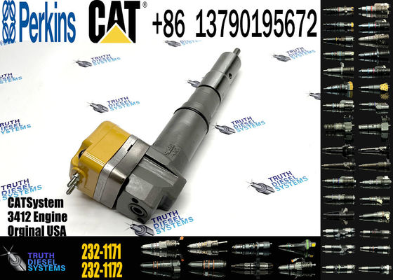 Diesel Common Rail Fuel Injector 232-1171 Rebuild Spare Parts Injection Nozzle 10R-1267 232-1183 232-1171