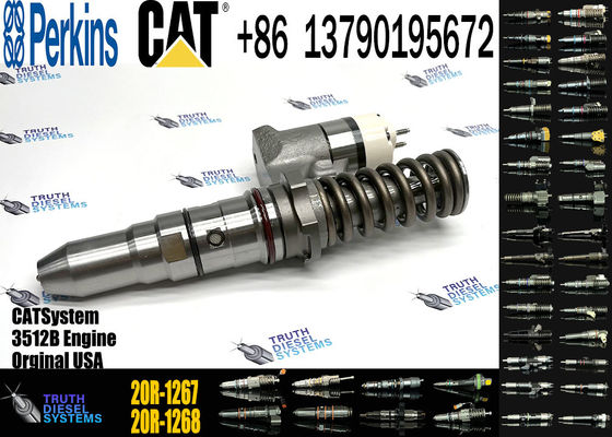 Construction Excavator 20R-1276 392-0214 engine spare parts 3508 3512 3516 Fuel Injector 20R1276 3920214 For Caterpillar