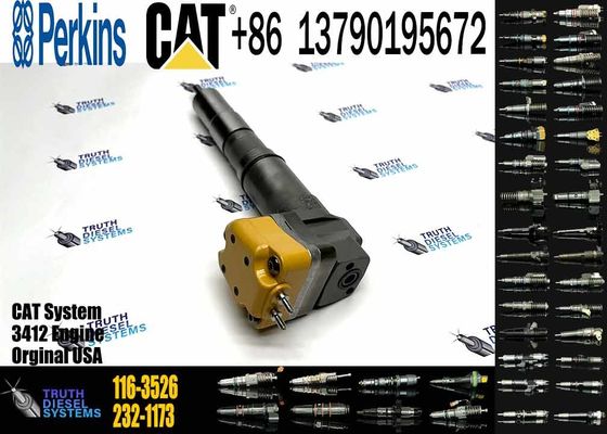 Excavator Parts 3126 Engine Injector116-3526  111-7916 177-4753 138-8756 222-5963 222-5972fuel injector For Excavator