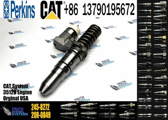 Excavator Parts 3512B Engine Injector 204-2067 229-1631 245-8272 246-1854 250-1311 Fuel Injector For Excavator