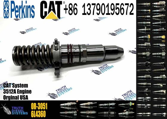 3512A Diesel Engine Parts fuel injecto10R-1252 0R-3052 0R-3051 0R-2921 0R-2925for CAT Caterpillar Construction machinery