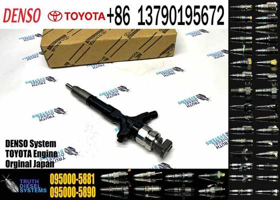 Common Rail Fuel Injector 23670-30050 095000-5881 for Toyota Hiace Hilux 2KD