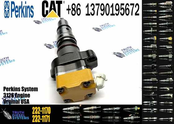 Excavator Injector 232-1170 2321170 for 3126 Engine Parts Diesel Nozzle Assembly Auto Parts