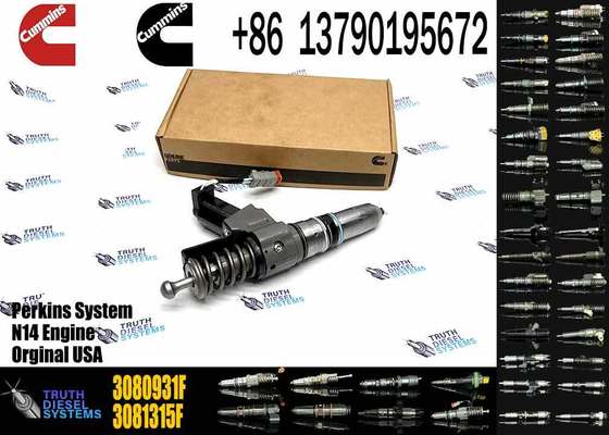 New Stainless Steel Fuel Injector for N14 Diesel Engine (3080931F 3087558F 4307795 6087807)