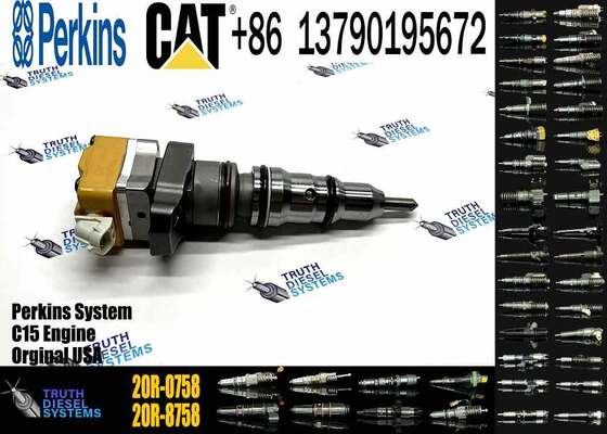 174-7526 20R-0758 Fuel Injector Group Compatible with Engine 3412E | Excavator Repair Tools | High Quality | Durable |