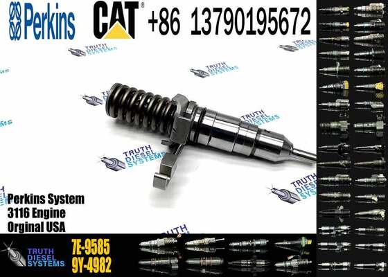 New 3116 Diesel Engine Injector 127-8225 7E-8727 7E-8729 7E-8952 7E-9585 for Excavator Excavator Parts