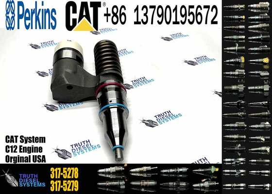 Excavator Injector 1705240 170-5240 20R0055 20R-0055 3175278 317-5278 for C12 Engine Parts Diesel Nozzle Assembly Auto Parts