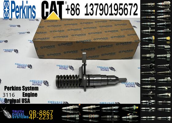 Common Rail Fuel Injector 127-8230 0R-8463 140-8413 0R-8867 173-4647 10R-8996 4P-2233 for Excavator 3116 Truck Parts Auto Parts