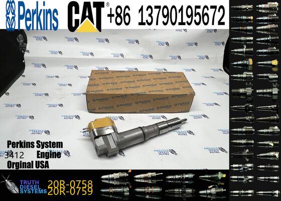 High Quality New Diesel Common Rail Marine Engine Injector 232-1167 174-7528 20R-0758 for 3126 Engine Parts