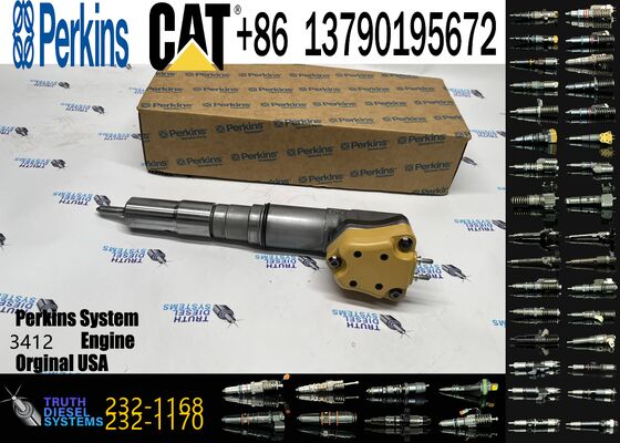 Newly Available Low-price Diesel Common Rail Injector 232-1173 0R-9803 232-1168 for 3412 3412E Engine Assembly