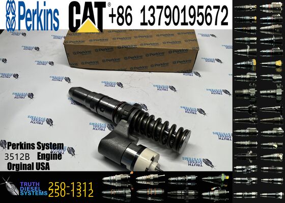 Fuel Injector 250-1311 2501311 10R-1279 10R1279 2461854 diesel Fuel Injector for Ccaterpillar CAT Engine Parts 3516B 3512B 3508B