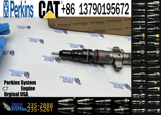 Fuel Injector 236-0962 235-2888 10R-7224 for Cat C9 / C-9 330C E330C 330C Common Rail Injector