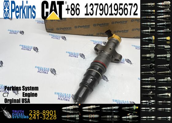 Fuel Injector 238-8901 2388901 Excavator Parts for C7 Engine Common Rail Engine 320D2 Genuine Original 6 Months