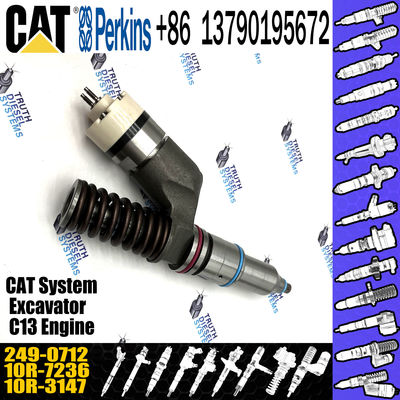 Diesel Engine Fuel Injector Excavator Accessories Diesel Motor Parts 249-0712 10R-3147 for CASE CAT966H CX31 TRUCK CAT72