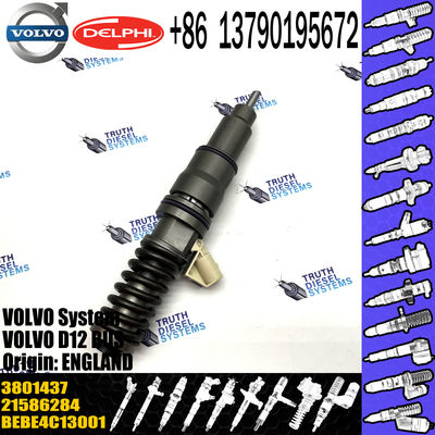 High Performance Common Rail Fuel Injector BEBE4C13001 3801437 for D12 BUS