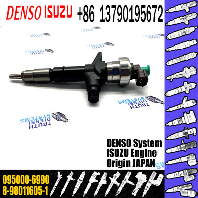 Fuel Injector 095000-6990 For IS-UZU Engine 8-98011605-0 8-98011605-1 8-98011605-2