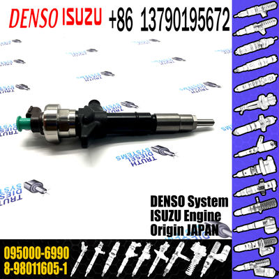 Fuel Injector 095000-6990 For IS-UZU Engine 8-98011605-0 8-98011605-1 8-98011605-2