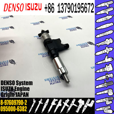 Rail Fuel Injector Assembly 095000-6380 095000-6382 095000-6384 8-97609790-2 For ISUZU