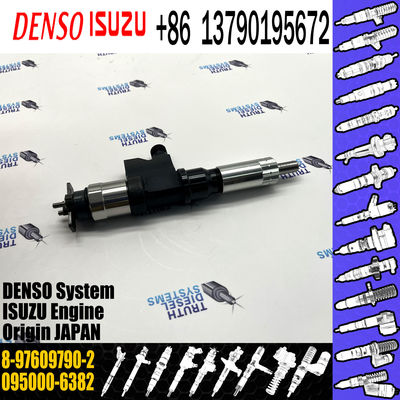 Rail Fuel Injector Assembly 095000-6380 095000-6382 095000-6384 8-97609790-2 For ISUZU