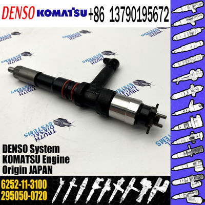 Good Quality common rail injector 295050-0720 6252-11-3100 For KOMATSU