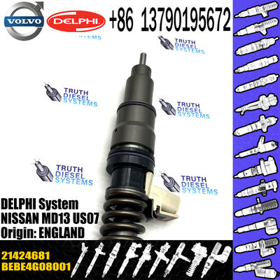 MD13 US07 Engine Diesel Injector 21424681 Unit Pump Injector Electronic Unit BEBE4G08001 For VOL TRUCK