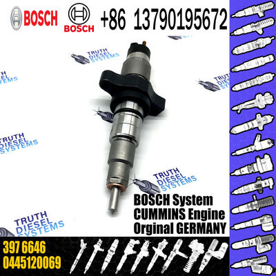 Common rail injector diesel pump nozzle 4930440 5254684 3976646 0445 120 069 0445120069 for diesel fuel engine parts