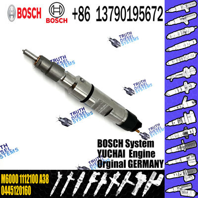 common rail injector 0445120252 5263315 for Cummins industrial engines diesel fuel injector 4981126 0445120252