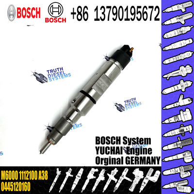 common rail injector 0445120252 5263315 for Cummins industrial engines diesel fuel injector 4981126 0445120252