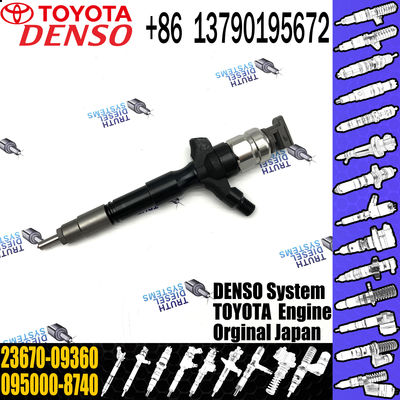 23670-09360 TOYOTA Fuel Injector 2KD Engine For DENSO Injection