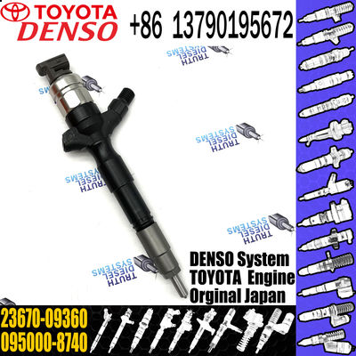 23670-09360 TOYOTA Fuel Injector 2KD Engine For DENSO Injection