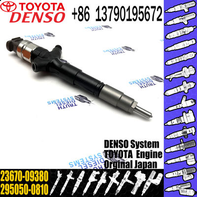 23670-09380 Common Rail Cummins Injectors Toyota Hilux 2KD-FTV