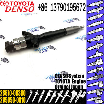 23670-09380 Common Rail Cummins Injectors Toyota Hilux 2KD-FTV