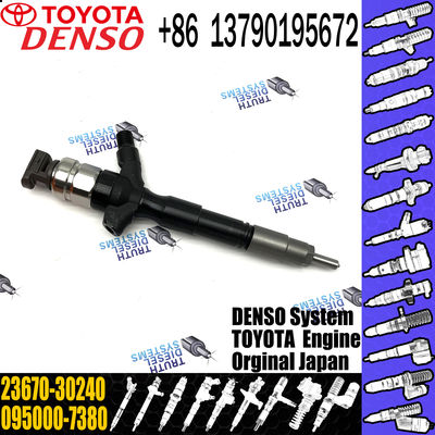 095000-7380 TOYOTA Fuel Injector Common Rail Injector For Toyota HIACE HILUX 2.5D