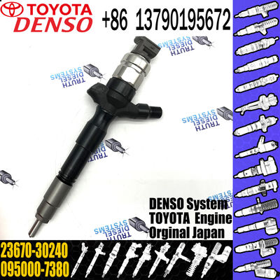 095000-7380 TOYOTA Fuel Injector Common Rail Injector For Toyota HIACE HILUX 2.5D