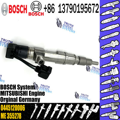 0445120006 Diesel Common Rail Fuel Injector For Mitsubishi Fuso 6M70