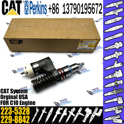 Diesel Fuel Injector CA2123462 212-3462 2123462 223-5328 For Excavator Parts Caterpillar C-10