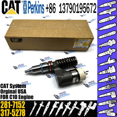 For Caterpillar Excavator C10 C12 Diesel Engine Fuel Injector 281-7152 INJECTOR 317-5278 20R0055