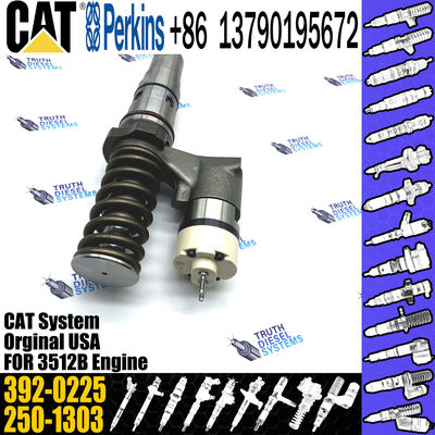 CAT 3512B engine fuel injector 359-5469 375-4106 392-0225 with genuine packing