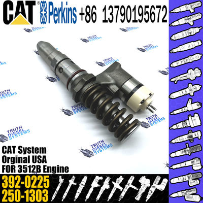 CAT 3512B engine fuel injector 359-5469 375-4106 392-0225 with genuine packing