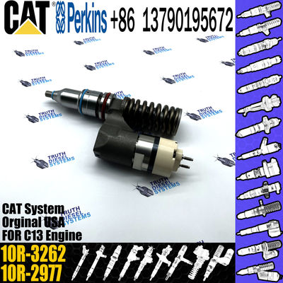 CAT C13 excavator engine for Caterpillar CAT  fuel injector 2490713 249-0713 10R3262 10R-3262