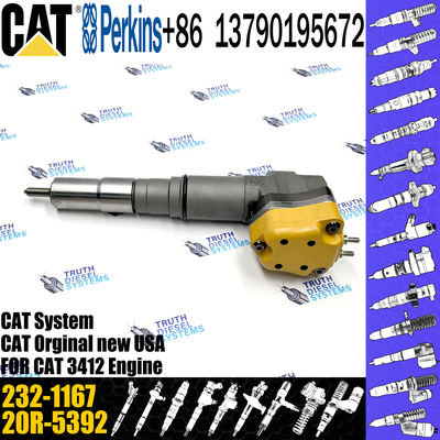 Diesel Fuel Injector 20R-4148 232-1171 232-1167 138-8756 155-1819  232-8756 111-7916 198-4752 For 3412 3412E Engine