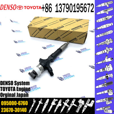 Nine Diesel Injector 095000-6760 23670-30140 Injector 095000-6760
