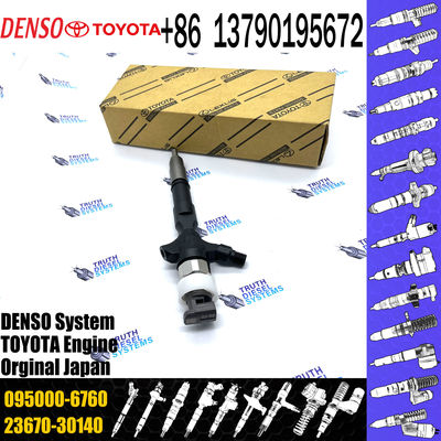 Nine Diesel Injector 095000-6760 23670-30140 Injector 095000-6760