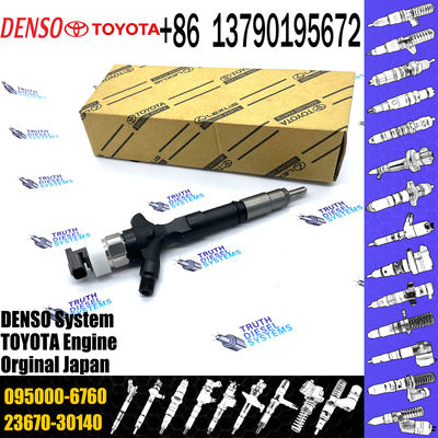 Nine Diesel Injector 095000-6760 23670-30140 Injector 095000-6760