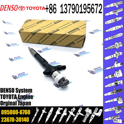 Nine Diesel Injector 095000-6760 23670-30140 Injector 095000-6760