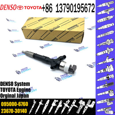 Nine Diesel Injector 095000-6760 23670-30140 Injector 095000-6760